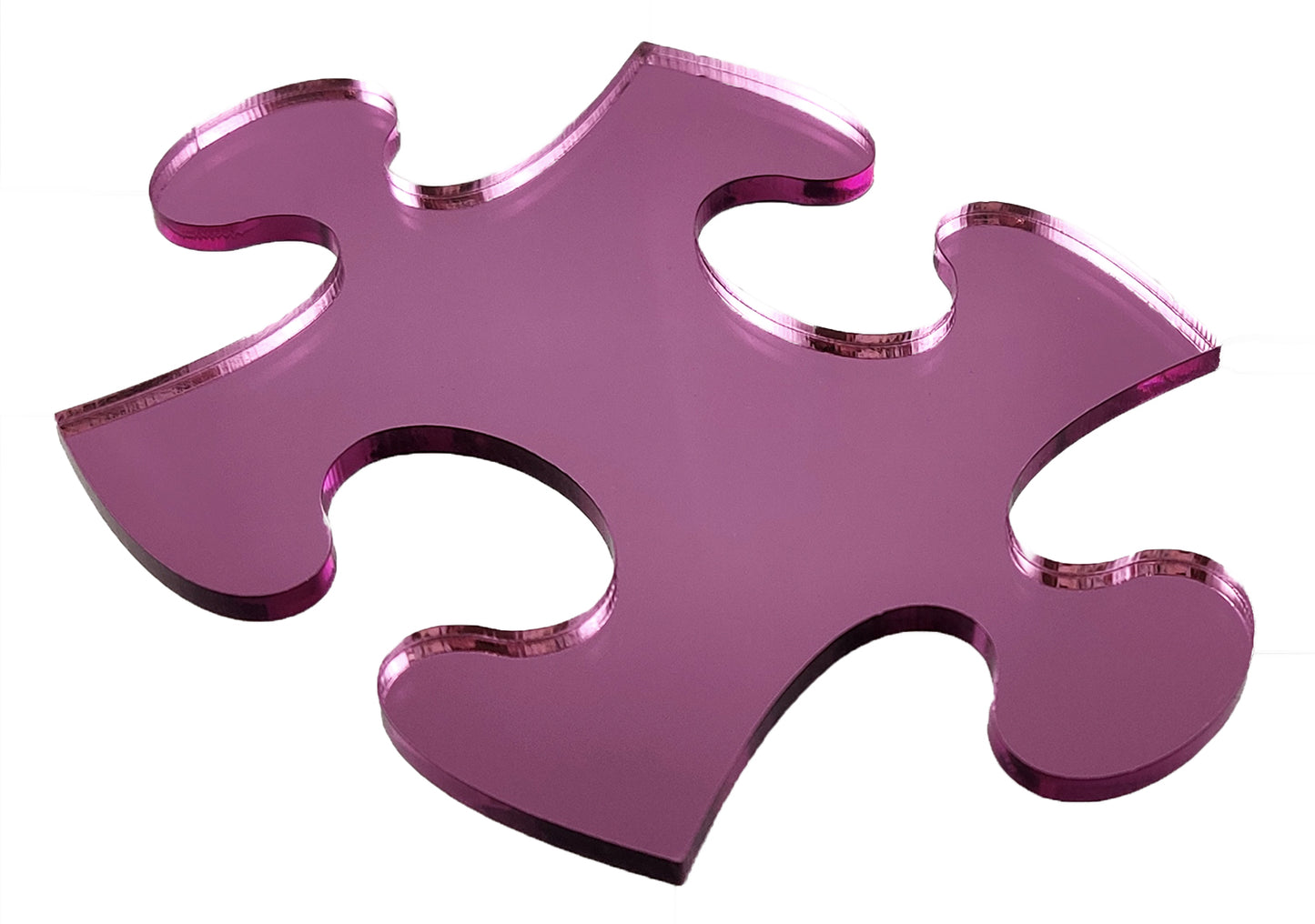 Spegel Rosa Akryl 3 mm 1200x600 mm
