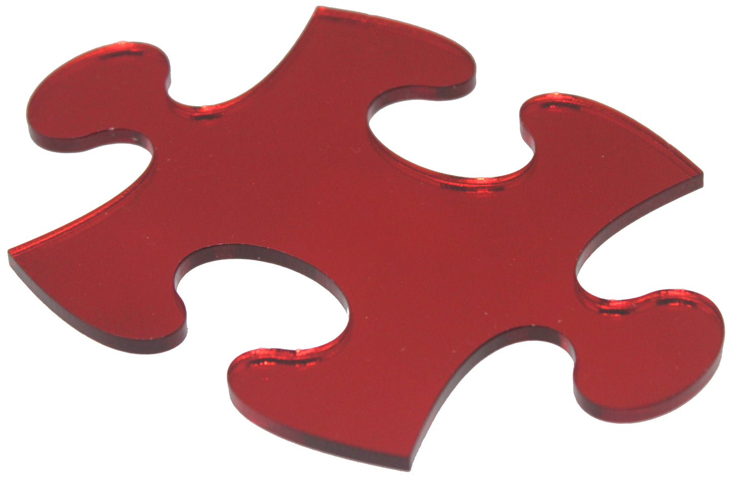 Spegel Röd Akryl 3 mm 400x500 mm